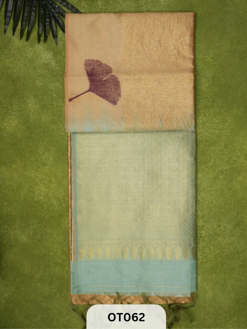 ZARI TUSSAR SAREE