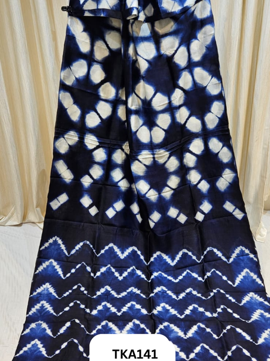 Pure Bishnupuri Silk - Shibori work saree