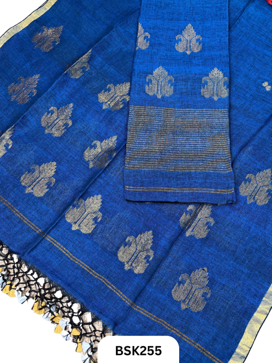 Pure Jayashree Linen By Linen - Top 2.6 Duppatta 2.7