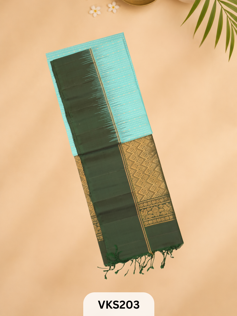 PURE KANCHIPURAM PURE SOFT SILK SAREE