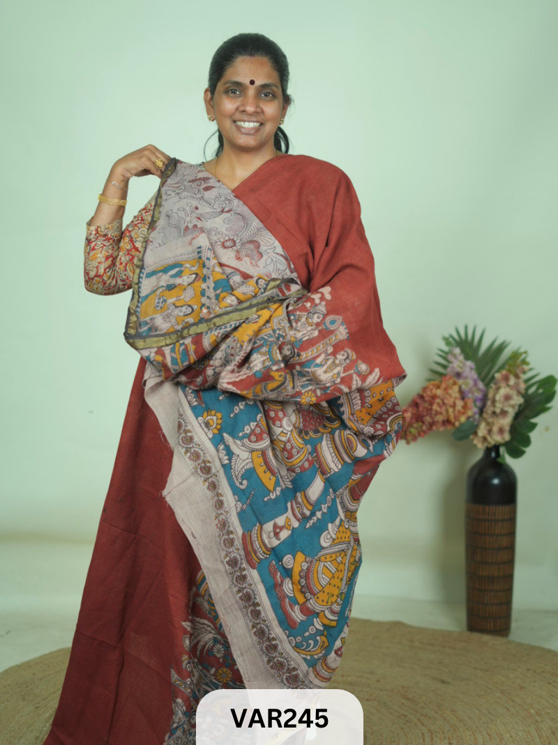 KALAMKARI KOTA SAREE