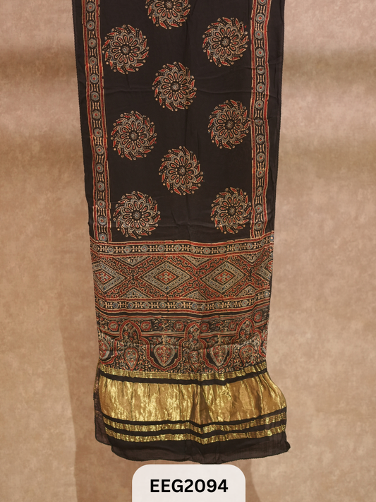MODAL AJRAKH TISSUE STOLE