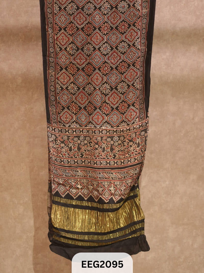 MODAL AJRAKH TISSUE STOLE