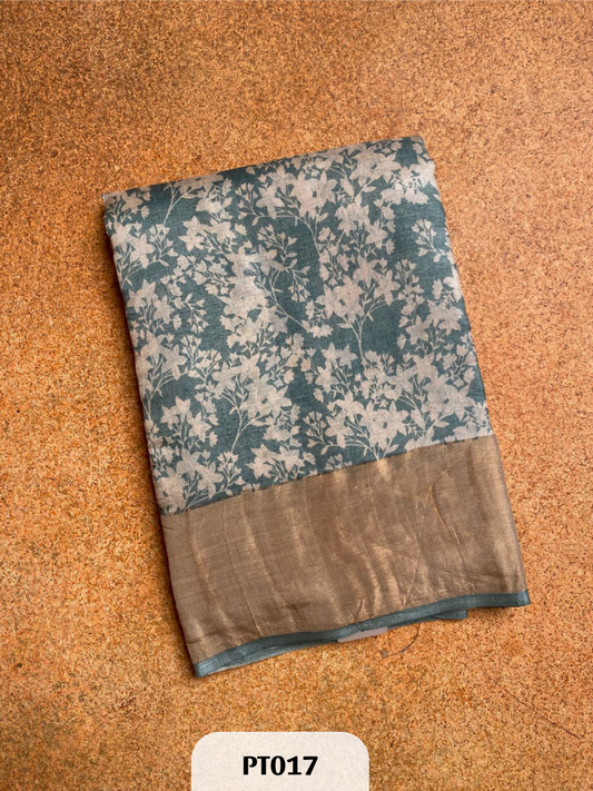 Pure Tussar Saree