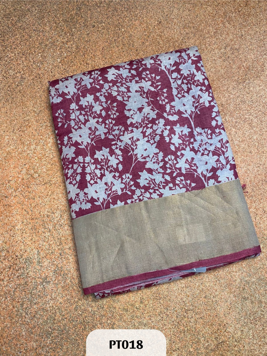 Pure Tussar Saree