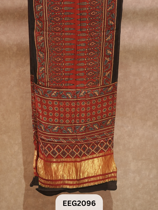 MODAL AJRAKH TISSUE STOLE