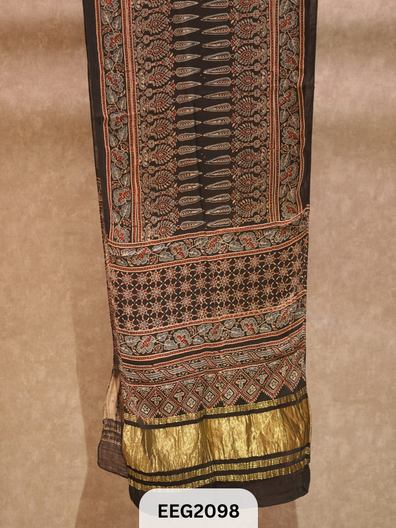MODAL AJRAKH TISSUE STOLE