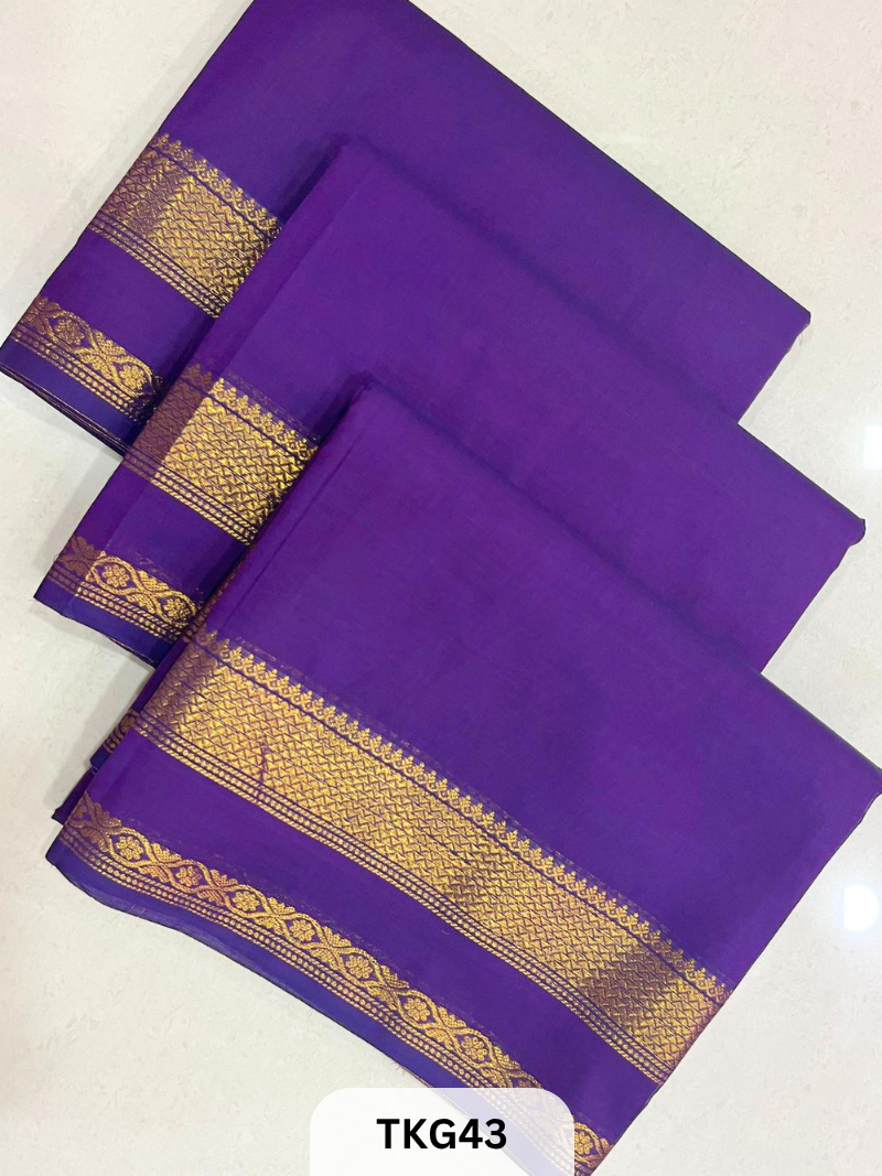 Chettinad Cotton Saree  5.5 mtr