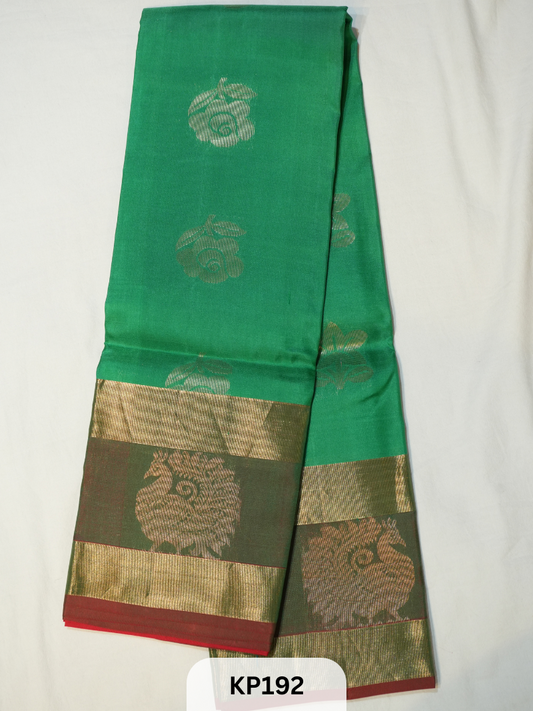 Pure Kancheepuram Silk Saree - Weaving mistake