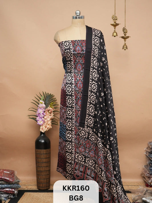 MODAL AJRAKH SALWAR SUIT