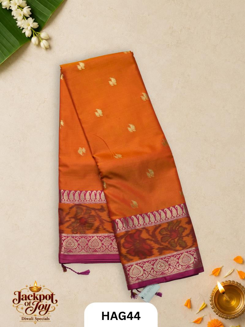 Nano Pochampalli Soft Silk Saree