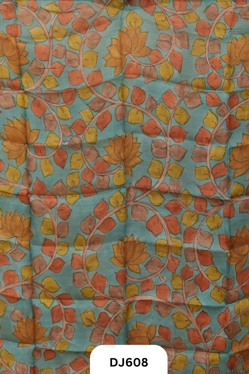 Tussar Hand Paint  Blouse