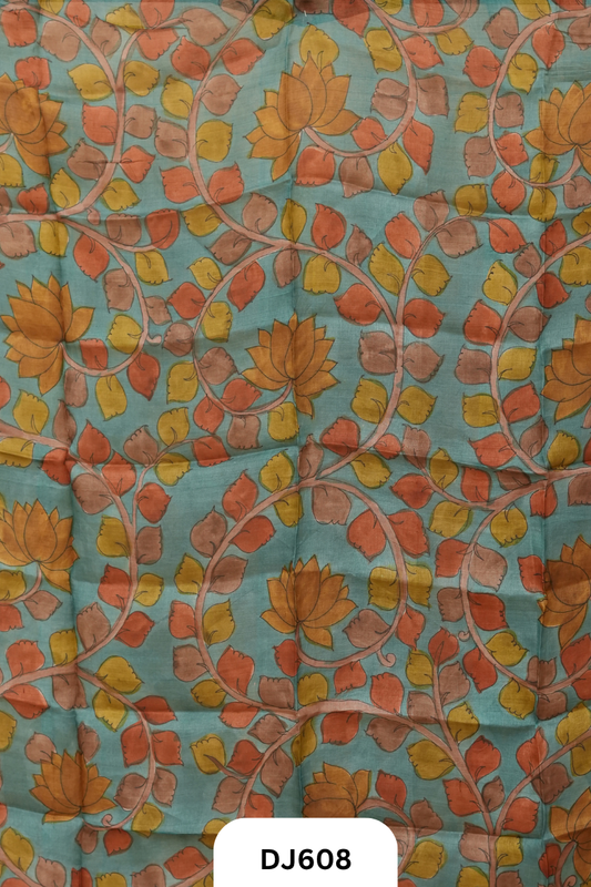 Tussar Hand Paint  Blouse
