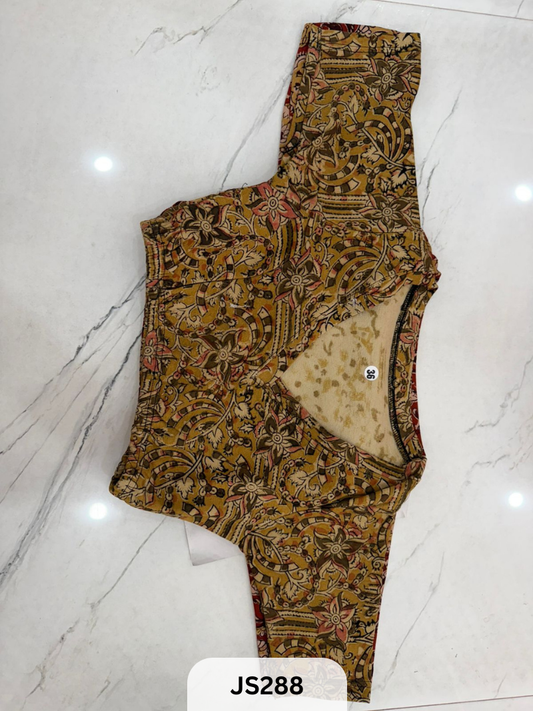 Kalamkari Stitched Blouse - 36 Size