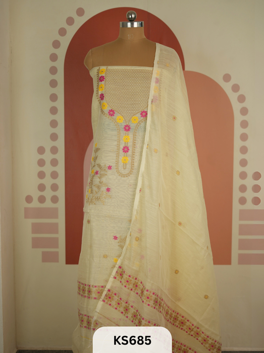 PURE JAMDHANI POWERLOOM SALWAR SUIT