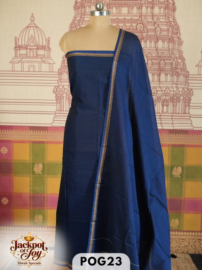 Narayanpet 2 Pcs salwar set-Top-4.50 mtr