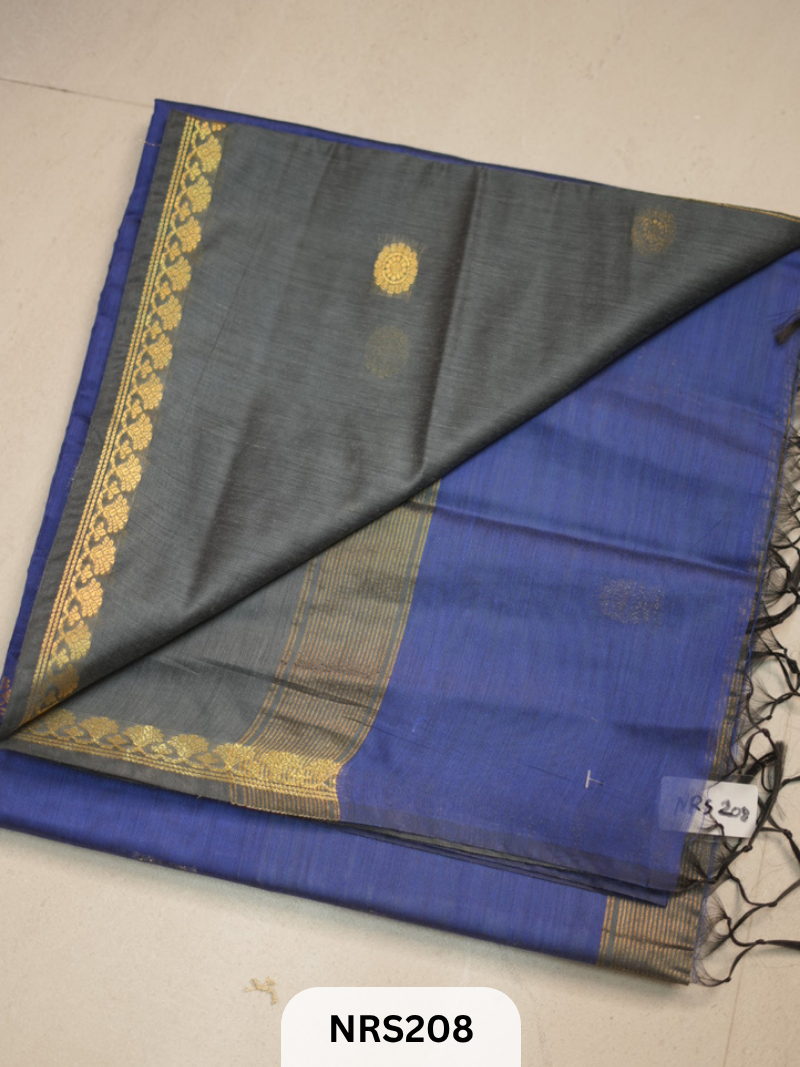 CHANDERI INSPIRED MAHESWARI SAREE
