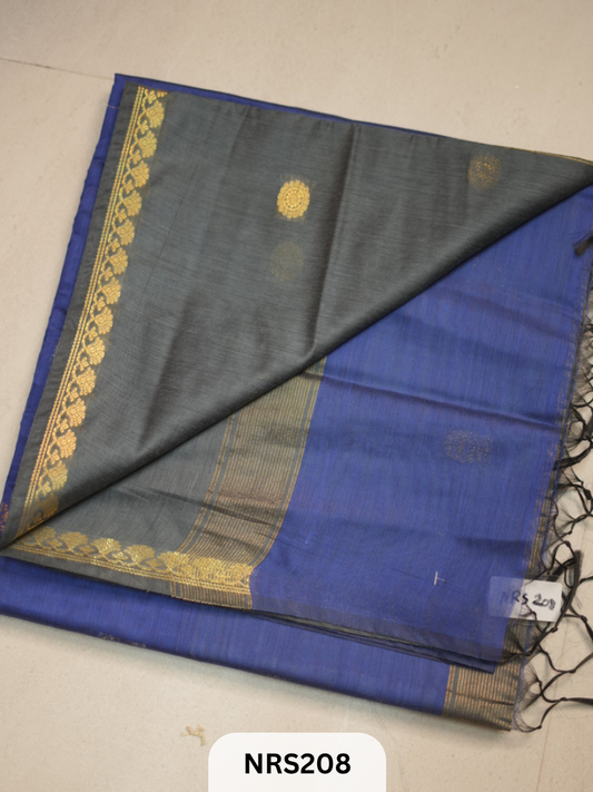 CHANDERI INSPIRED MAHESWARI SAREE