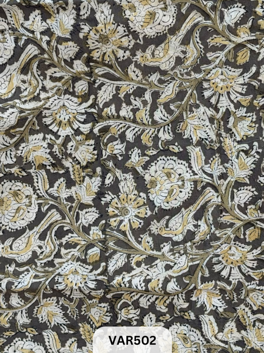 Kalamkari Hand printed - Fabric -1.5mtr