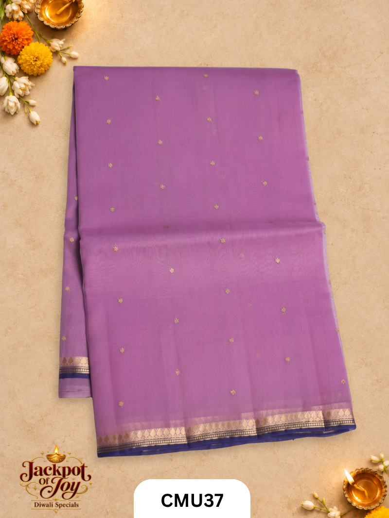 Banarasi Kora Organza Pure Handloom Saree