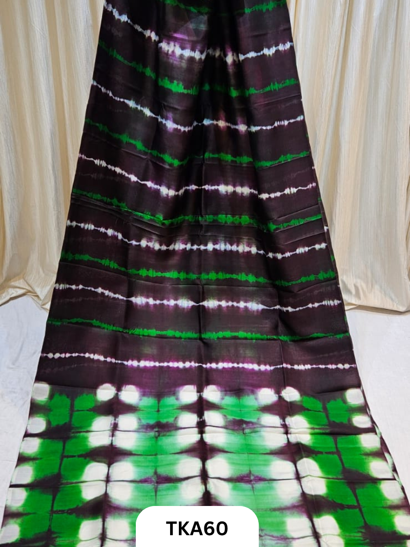 Pure Bishnupuri Silk - Shibori 4ply work saree