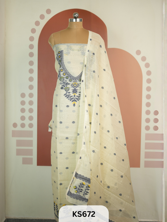 PURE JAMDHANI POWERLOOM SALWAR SUIT