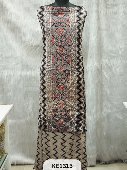 VELVET AJRAKH HANDBLOCKPRINT - 2.5MTR TOP