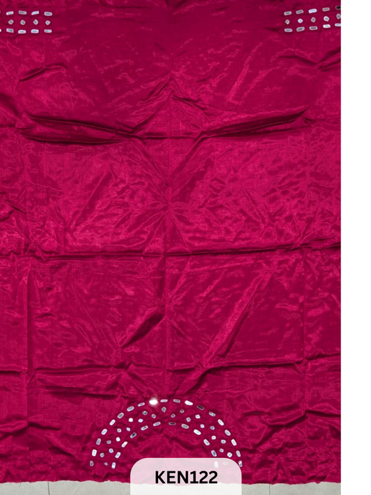 MUSHRU KUTCH MIRROR BLOUSE