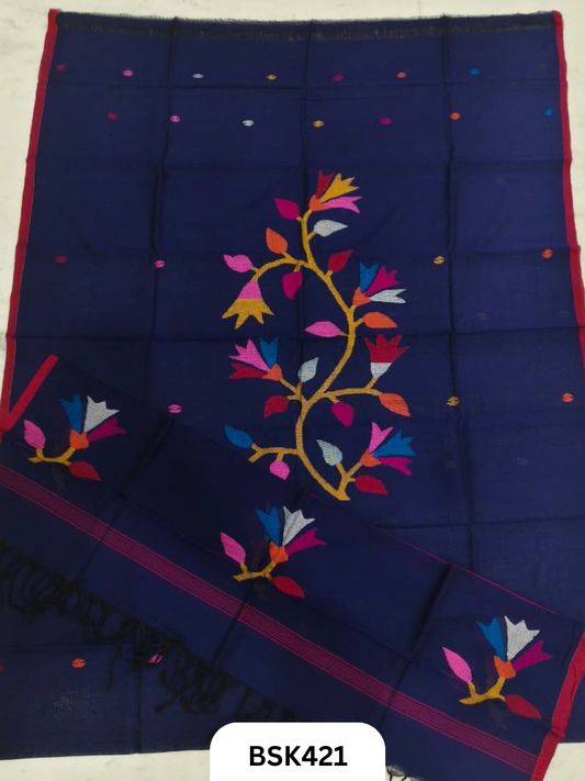 Pure Mul Cotton Jamdhani Salwar Suit