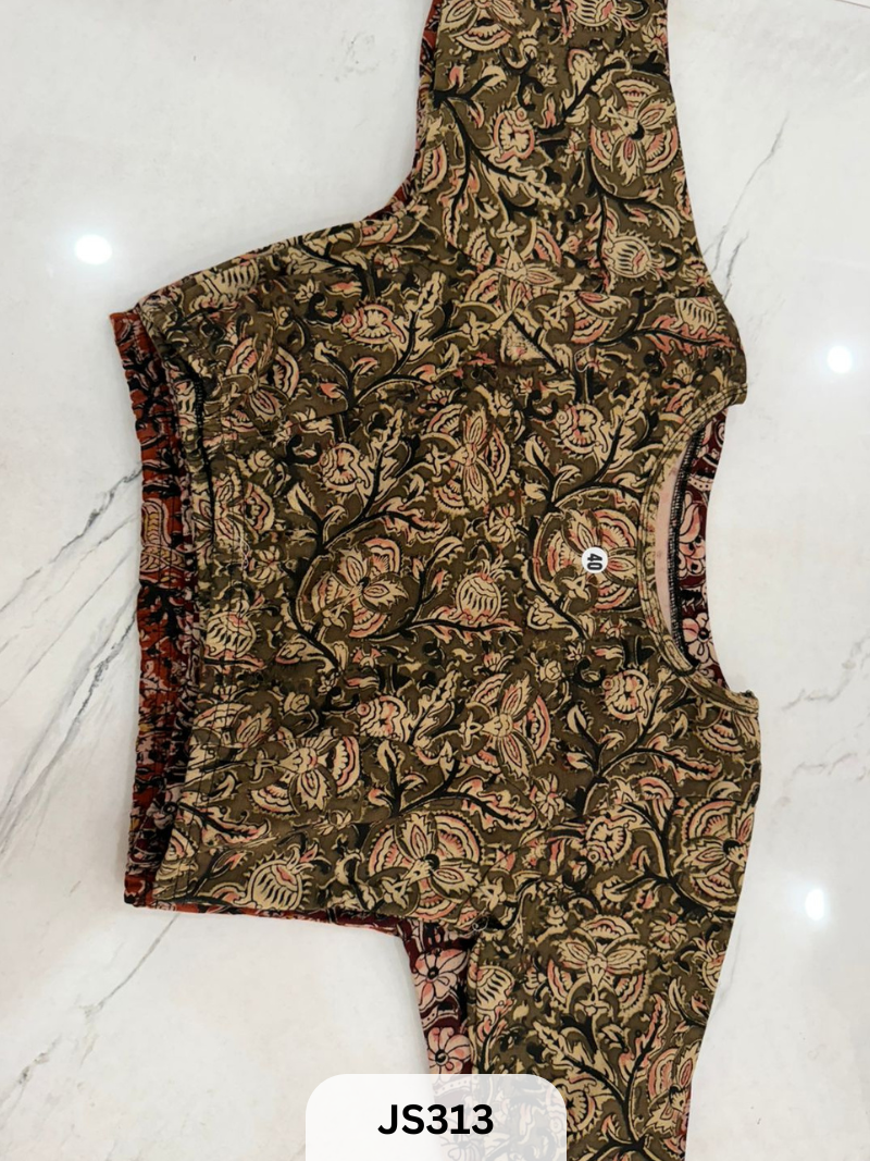 Kalamkari Stitched Blouse - 40 Size