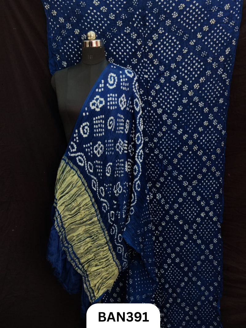 Semi Gaji Silk Tissue Pallu 7/36 Dani Saree