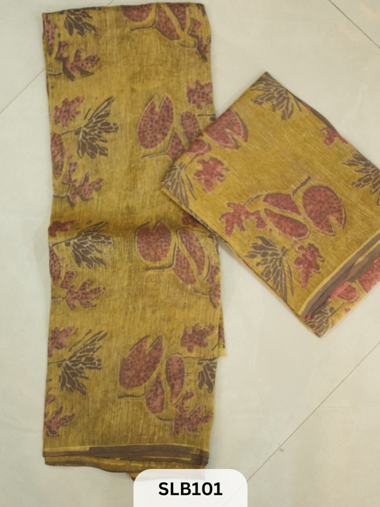 NASPHAL AND POMOGRANATE - PURE LINEN SUIT