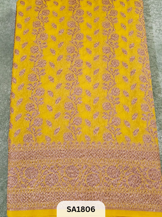 Banarasi  Khadi Chanderi Malmal
