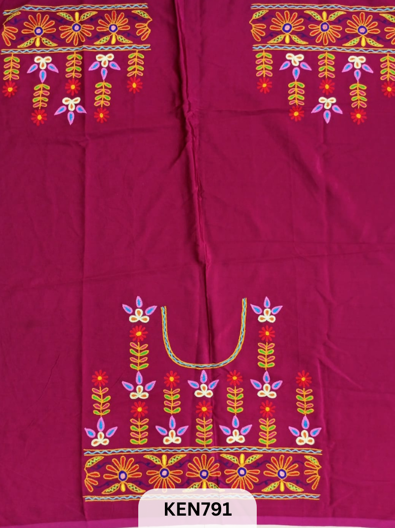 MASHRU HANDWORK BLOUSE PIECE