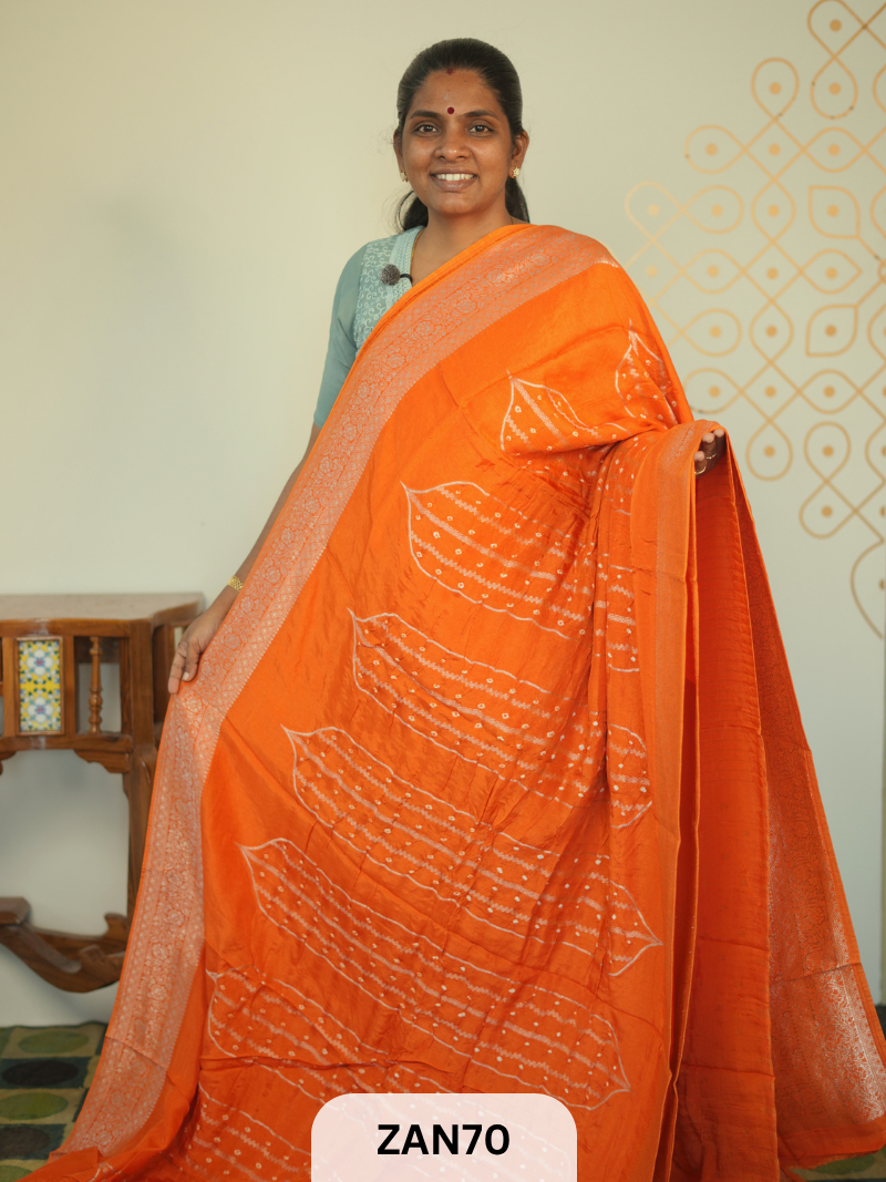 BANARASI BANDHINI SAREE
