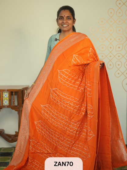 BANARASI BANDHINI SAREE