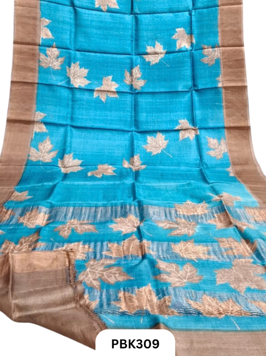 Pure Handloom Tussar Silk Saree