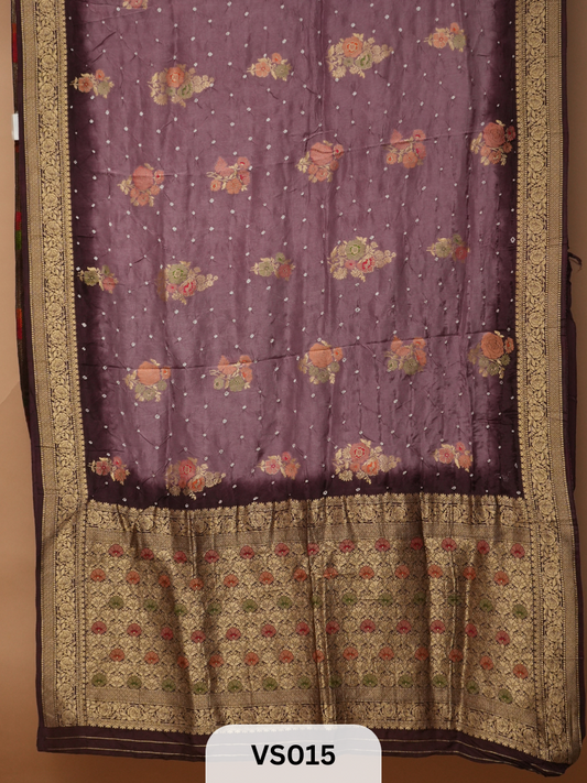 RAW MANGO X BANDHANI SAREE