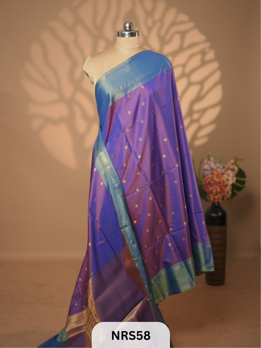 NANO SEMI SOFT SILK SAREE