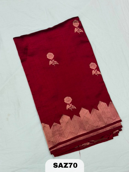 BANARAS PURE PUNA SILK SAREE