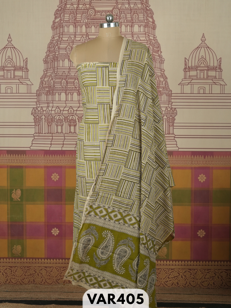 KALAMKARI 2 PCS SALWAR SUIT