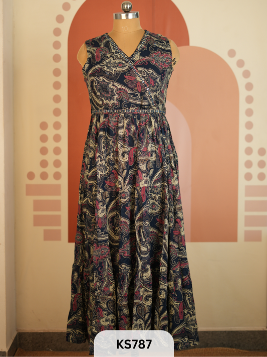 MADNESS-VISCOSE LONG GOWN