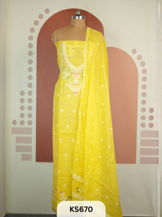 PURE JAMDHANI POWERLOOM SALWAR SUIT