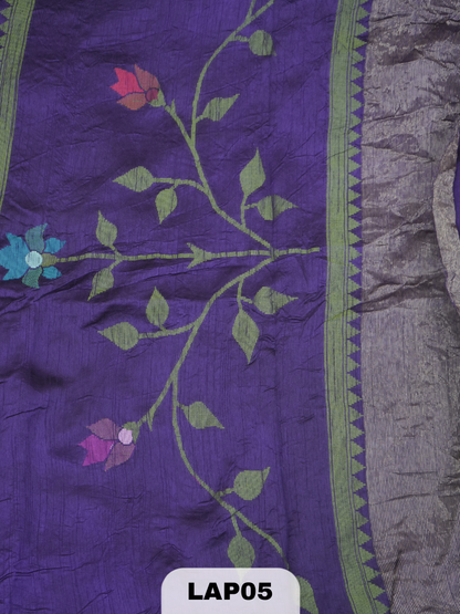 BANARAS PURE RAW SILK JAMDHANI WEAVING SAREE