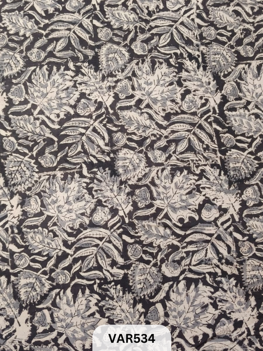 Kalamkari Hand printed - Fabric -2mtr