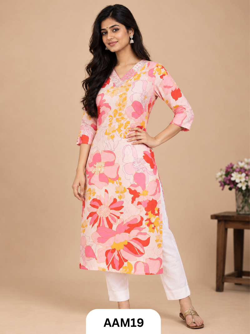 Side Slit Kurti