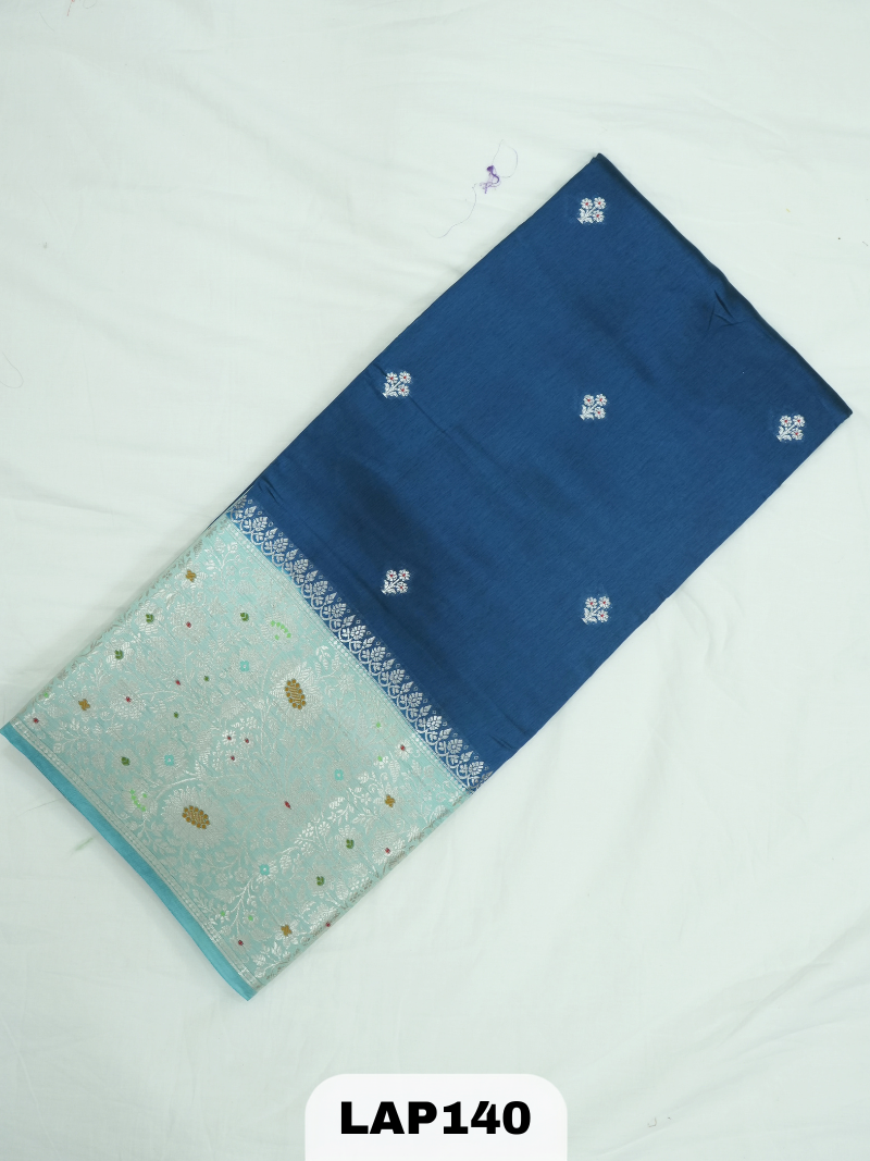 Banaras kora dupion silk saree