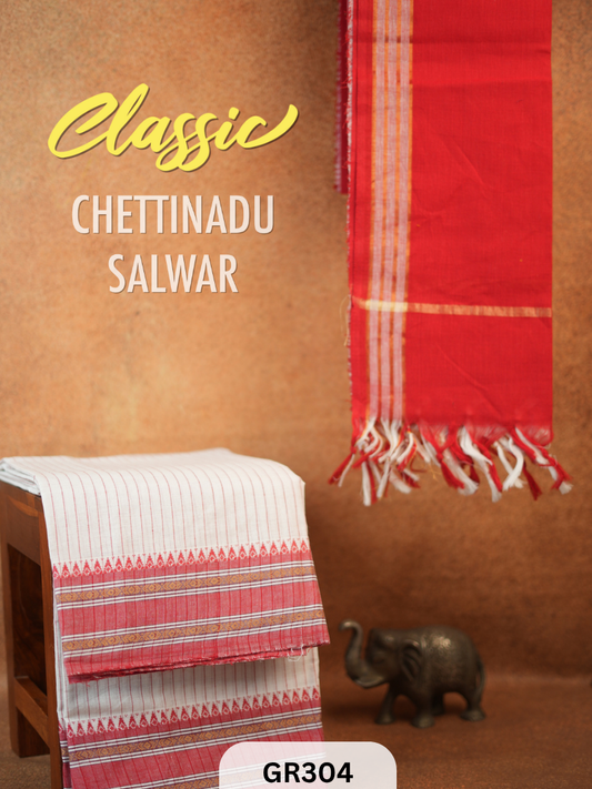 Chettinad Cotton Salwar Suit