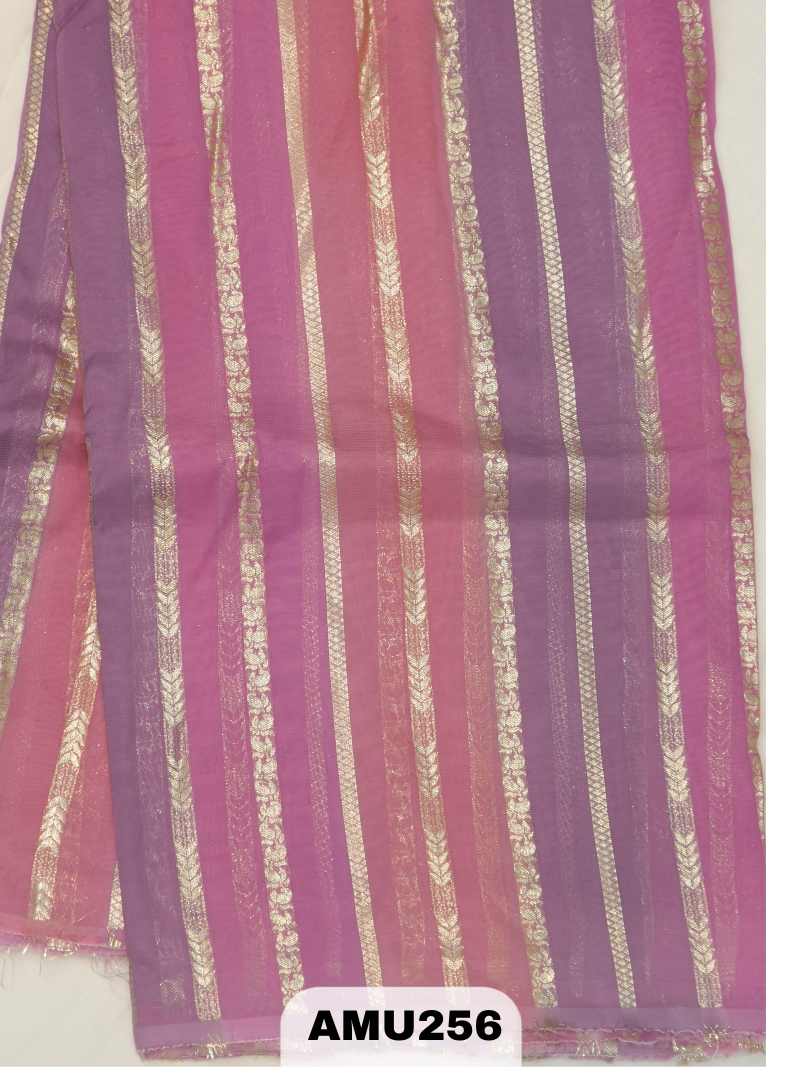 BANARAS RUSSIAN SILK SAREE WITH PRINTED