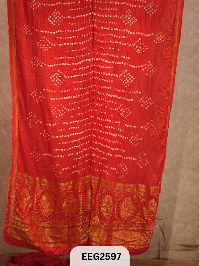 MODAL FUSIOIN SAREE WITH DOLA BORDER - EXCLUSIVE